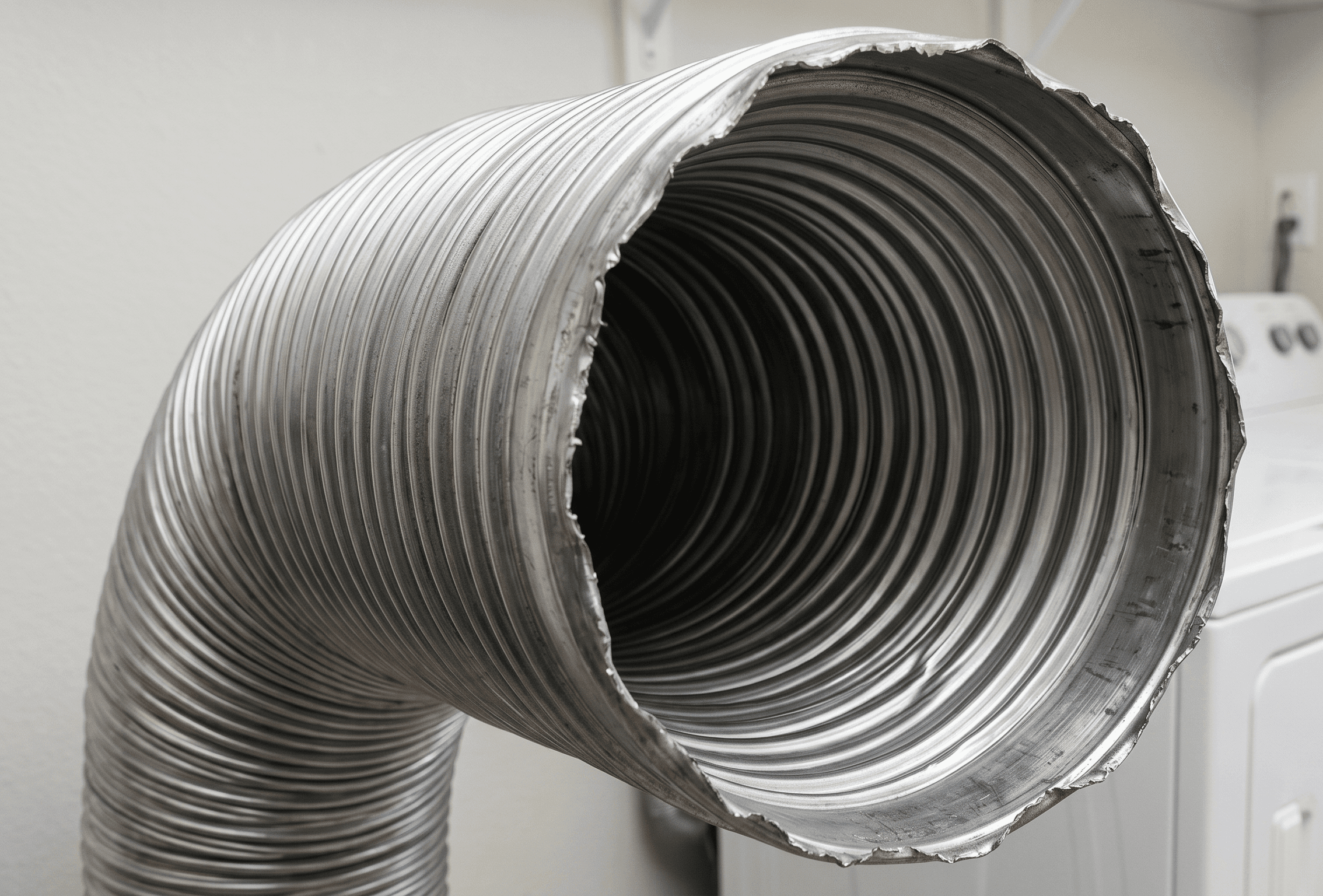 Dryer Vent Extraction - Cleaned After