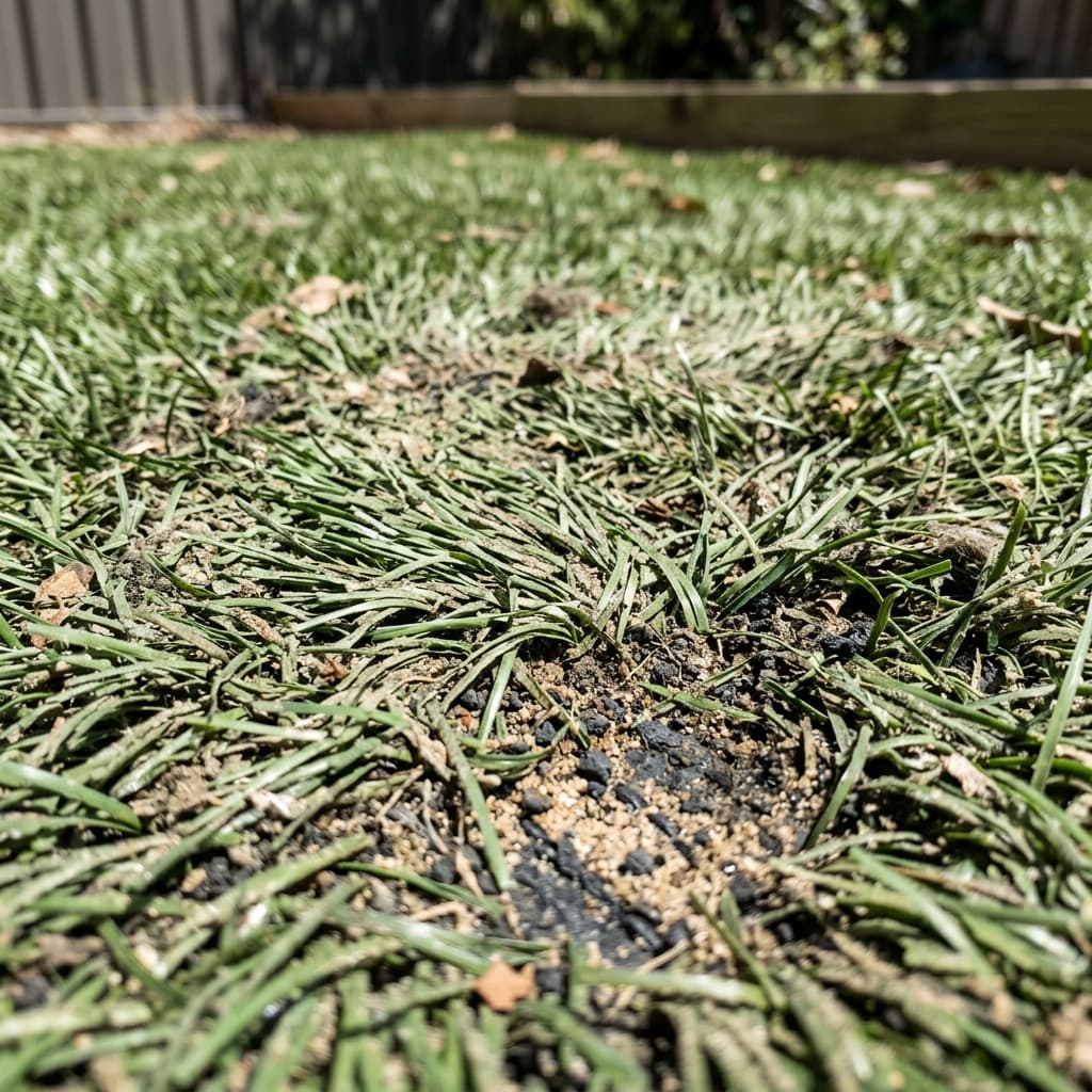Turf Restoration - Before Cleaning
